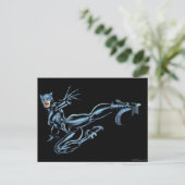Kicks van de Catwoman Briefkaart (Staand voorkant)