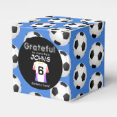 Kickstart de viering van de 6e verjaardag bedankdoosjes (Voorkant Zijde)