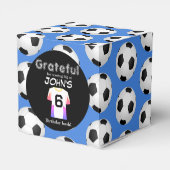 Kickstart de viering van de 6e verjaardag bedankdoosjes (Achterkant)