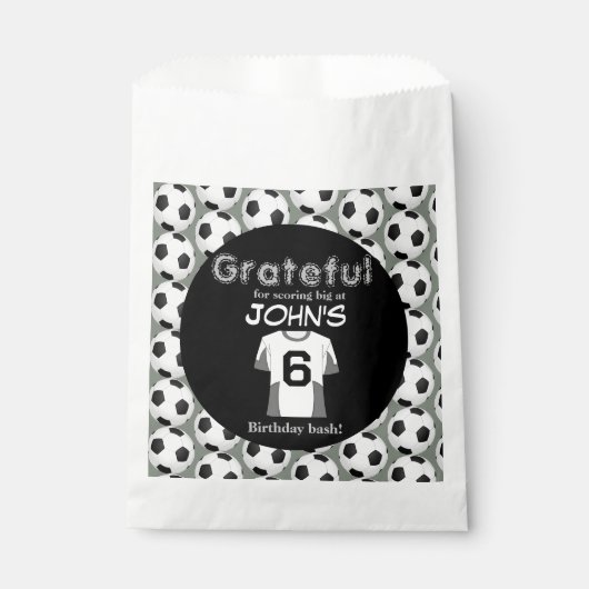 Kickstart de viering van de 6e verjaardag bedankzakje (Voorkant)