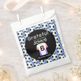 Kickstart de viering van de 6e verjaardag bedankzakje