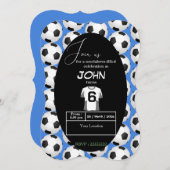 Kickstart de viering van de 6e verjaardag kaart (Voorkant / Achterkant)