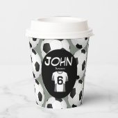 Kickstart de viering van de 6e verjaardag papieren bekers (Achterkant)