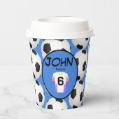 Kickstart de viering van de 6e verjaardag papieren bekers (Achterkant)