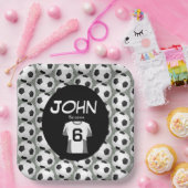 Kickstart de viering van de 6e verjaardag papieren bordje (Feest)