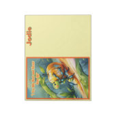 Kid Affirmation: "I Try My Best and Never Give Up" Notitieblok (Linkerzijde)