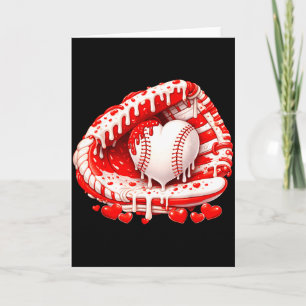 Kid Drip Ijsje Baseball Hart Vanger Valentin Kaart