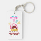 Kid Emotie Met Shy Sleutelhanger (achterkant)