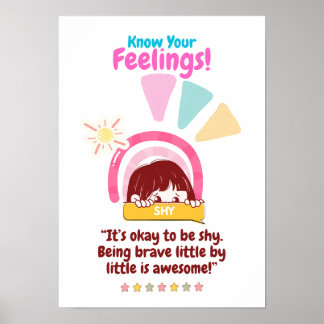Kid Emotion Featuring Shy Poster