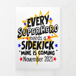 Kid Every Superhero Needs A Sidekick November GIft Drieluik Aankondiging