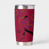 Kid Mad Scientist  Geïsoleerde Drinkbeker (Links)