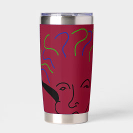 Kid Mad Scientist  Geïsoleerde Drinkbeker