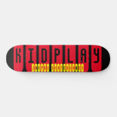 KID PLAY   / TST  Skateboard (Horizontaal)