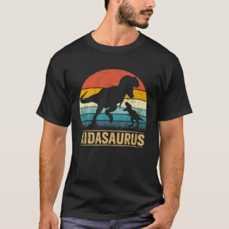 Kida Saurus T Rex Dinosaur Kidasaurus Matching Fam T-shirt