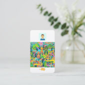 KidCard Visitekaartje (Staand voorkant)