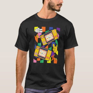 Kidcore Aesthetic Game Console Fabric Patches Alt T-shirt