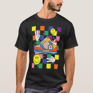 Kidcore Aesthetisch Sneaker Fabric patches Alt Clo T-shirt