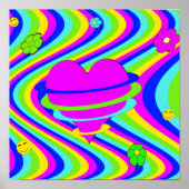 Kidcore Square Poster (Voorkant)