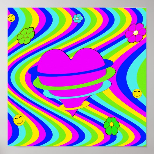 Kidcore Square Poster (Voorkant)