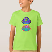 Kidcore UFO Schattige Kawaii T-shirt (Voorkant)