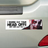 KidCrusher - Bumpersticker - HOOFD (Op auto)