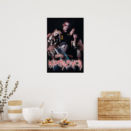KidCrusher - Groep 16x24 Poster (Keuken)