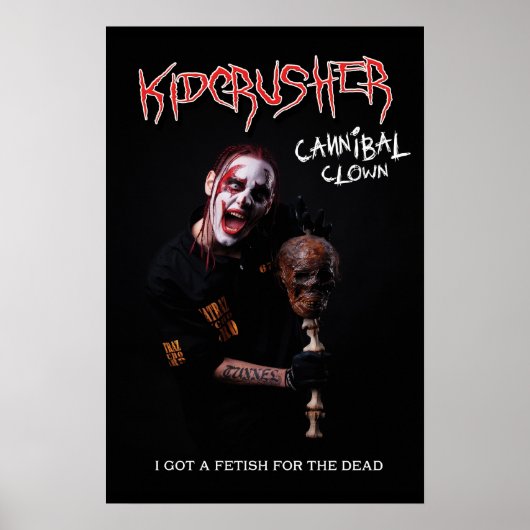 KidCrusher - Hoofd van de dood Poster (Voorkant)