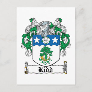 Kidd Family Crest Briefkaart