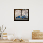 Kidd Ricky Map Poster (Keuken)