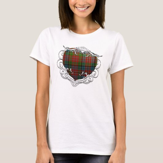 Kidd Tartan Heart T-shirt (Voorkant)