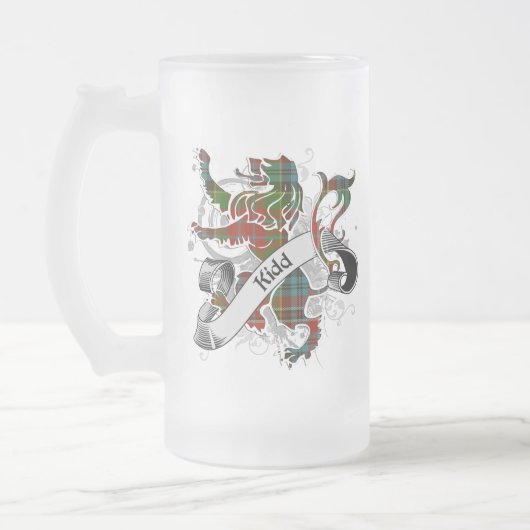 Kidd Tartan Lion Matglas Bierpul (Links)