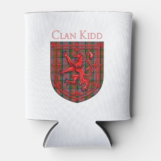 Kidd Tartan Scottish Play Lion Rampant Blikjeskoeler (Voorkant)