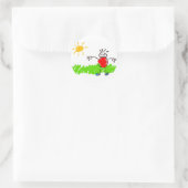 Kiddie Art Ronde Sticker (Tas)