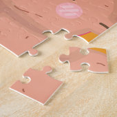 Kiddie Cabybaras en Harten Legpuzzel (Zijkant)