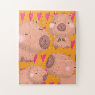 Kiddie Cabybaras en Harten Legpuzzel