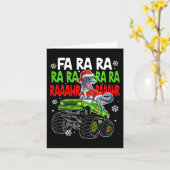 Kiddie Dino Fa Ra Ra Rawr Dinosaur Monster Truck C Kaart (Gele Bloem)