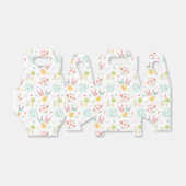 Kiddie Easter Bunny Pattern Bedankdoosjes (Uitgevouwen)