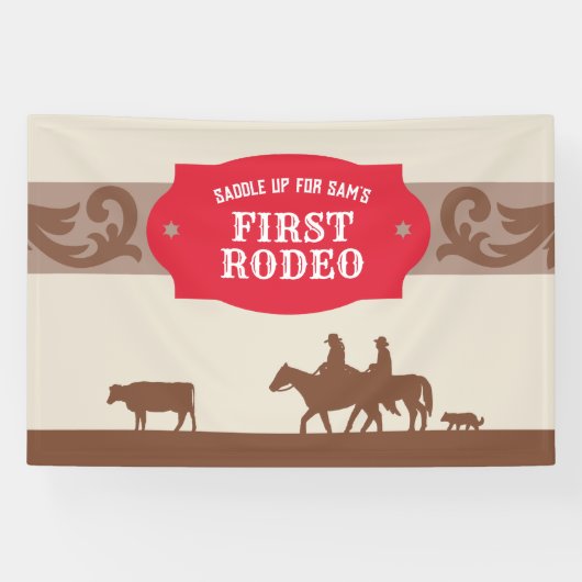 Kiddie FIrst Rodeo Rodeo Rodeo Rodeo Rodeo Rodeo R Spandoek (Horizontaal)