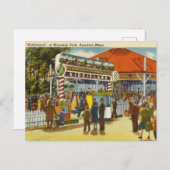 Kiddie land Riverside Park, Agawam, Massachusetts Briefkaart (Voorkant / Achterkant)