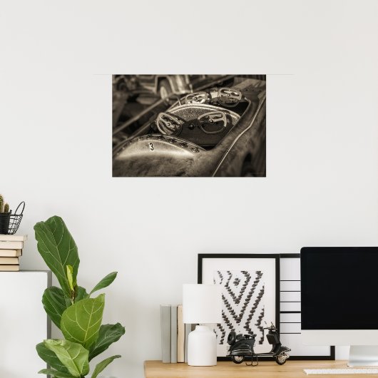 Kiddie Ride op de County Fair Poster (Thuiskantoor)