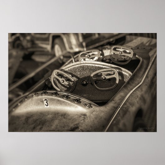 Kiddie Ride op de County Fair Poster (Voorkant)