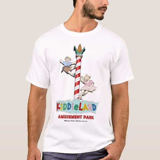 Kiddieland Amusement Park, Melrose Park, IL - T-shirt (Voorkant)