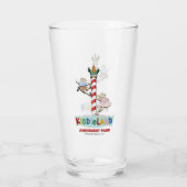 Kiddieland Melrose Park, IL, Pole Sign Glas (Achterkant)