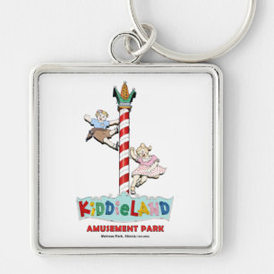 Kiddieland Melrose Park, IL, Pole Sign Sleutelhanger