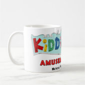 Kiddieland Melrose Park, IL, Tekst teken Koffiemok (Links)