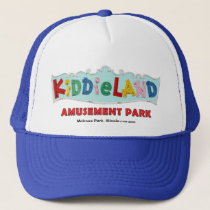 Kiddieland Melrose Park, IL, Tekst teken Trucker Pet