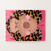 Kiddies Cabybara en Harten Legpuzzel (Horizontaal)