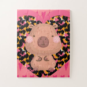 Kiddies Cabybara en Harten Legpuzzel