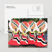 Kiddies Carnival, Trinidad en Tobago Briefkaart (Voorkant / Achterkant)