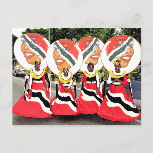 Kiddies Carnival, Trinidad en Tobago Briefkaart (Voorkant)